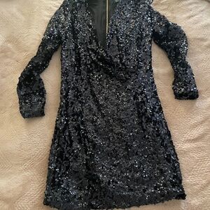 Black Sequin Dress never worn